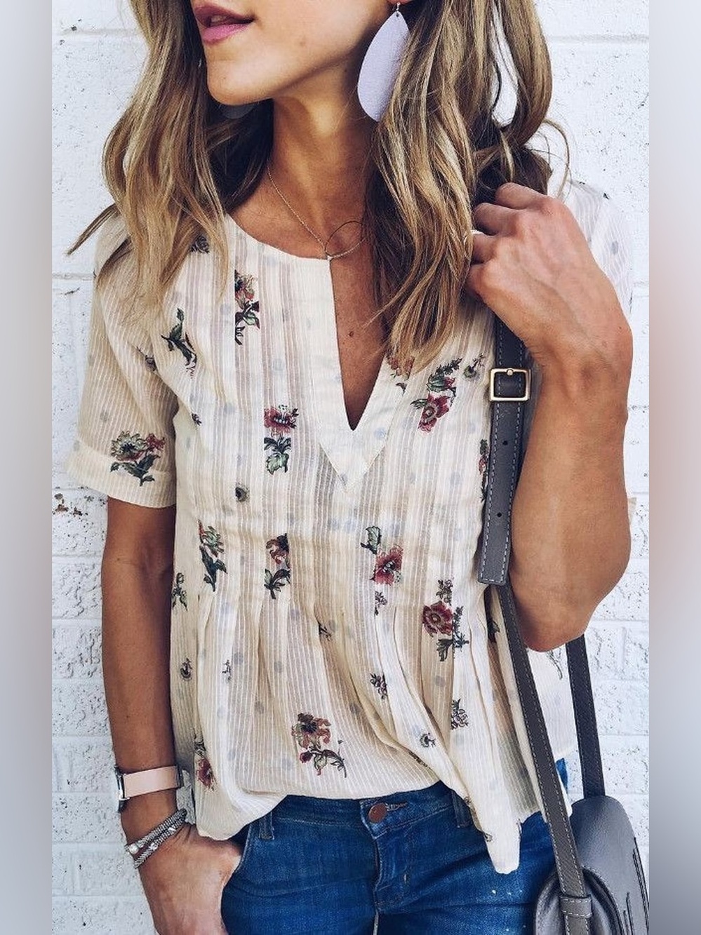 Maeve by Anthropologie "Orchid Island" Pleated Peplum Women’s Blouse Sz 2